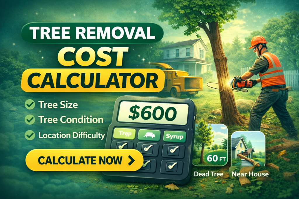 Tree Removal Cost Calculator