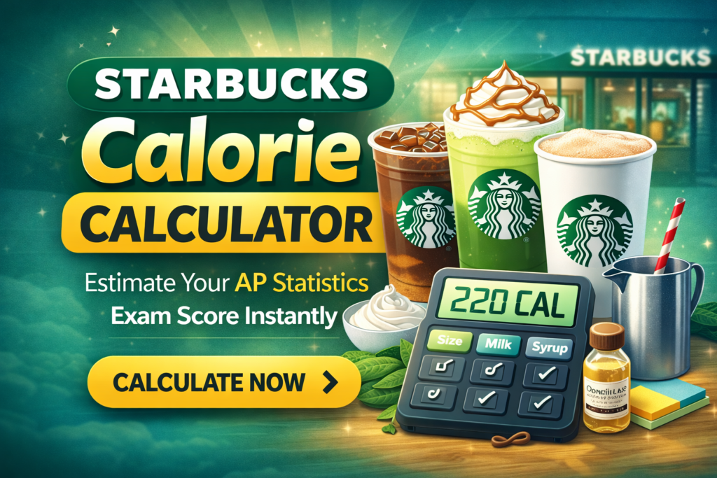 Starbucks Calorie Calculator