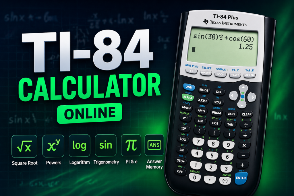 TI-84 Calculator